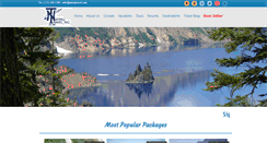 Desktop Screenshot of natrajtravel.com